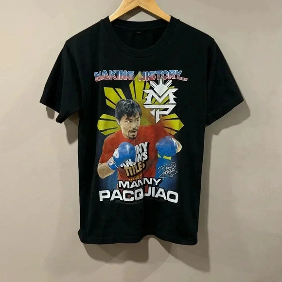 Manny Pacquiao Team Pacquiao T-Shirt - Picture 1 of 6